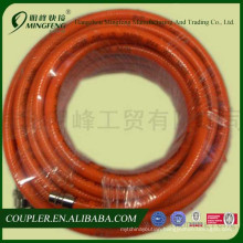 Quick coupler fitting rubber pvc hose
